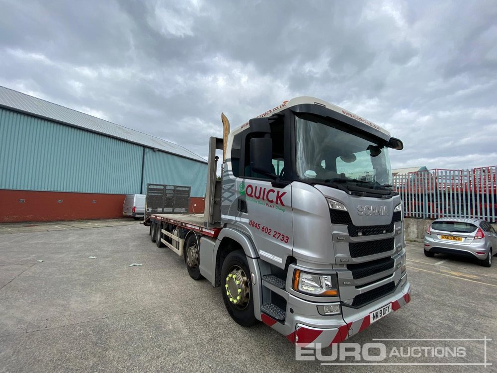 2019 Scania G450 - Camion plateau: photos 1 2019 Scania G450 - Camion plateau: photos 1