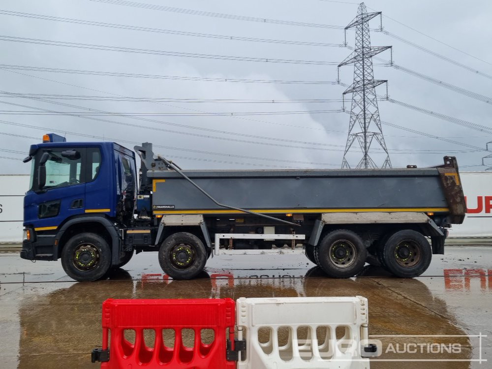 2019 Scania P410 - Camion benne: photos 2 2019 Scania P410 - Camion benne: photos 2