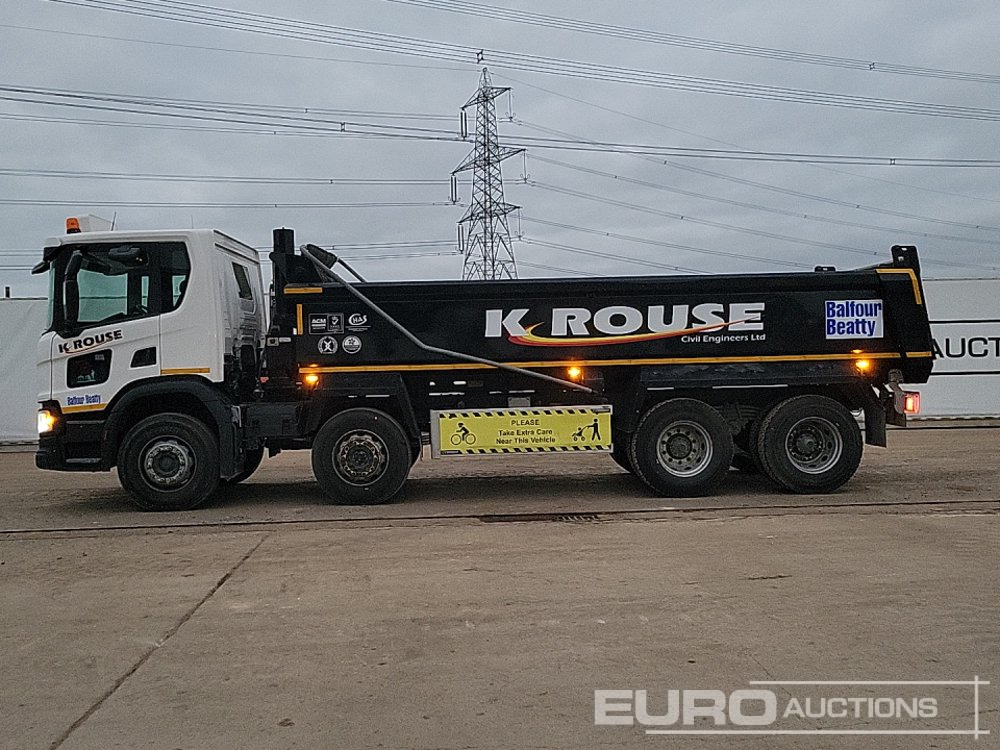 2019 Scania P410 - Camion benne: photos 2 2019 Scania P410 - Camion benne: photos 2