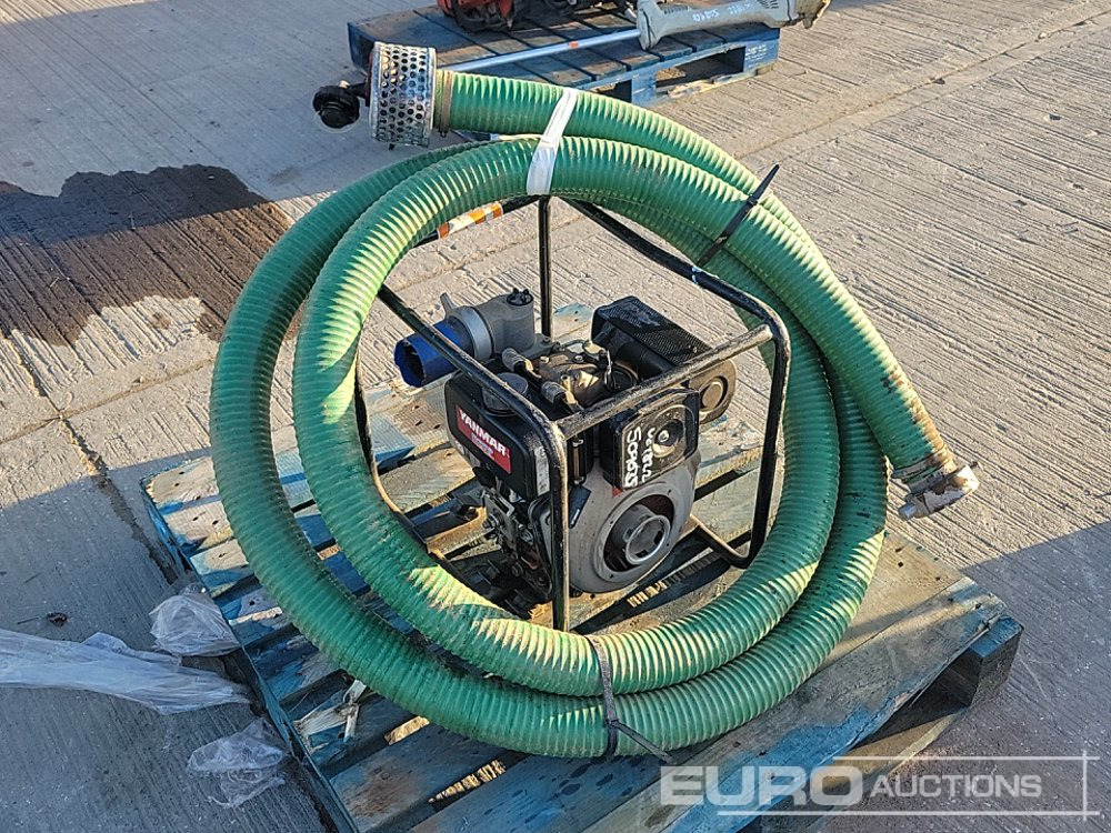 2019 Tsurumi Pump Diesel 3" Water Pump, Yanmar Engine, Hose - Pompe à eau: photos 3 2019 Tsurumi Pump Diesel 3" Water Pump, Yanmar Engine, Hose - Pompe à eau: photos 3