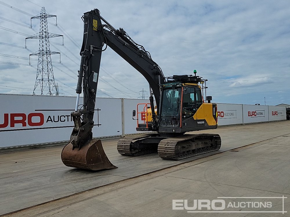 2019 Volvo EC140EL - Pelle sur chenille: photos 1 2019 Volvo EC140EL - Pelle sur chenille: photos 1