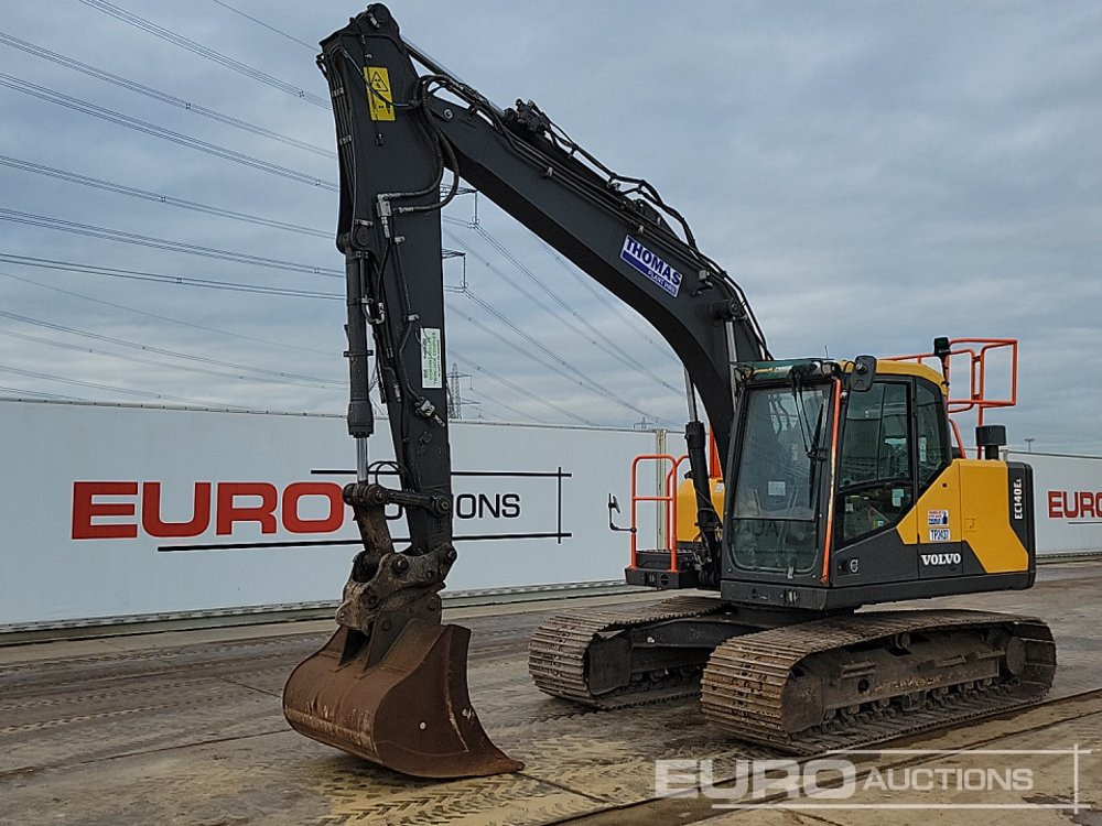 2019 Volvo EC140EL - Pelle sur chenille: photos 1 2019 Volvo EC140EL - Pelle sur chenille: photos 1