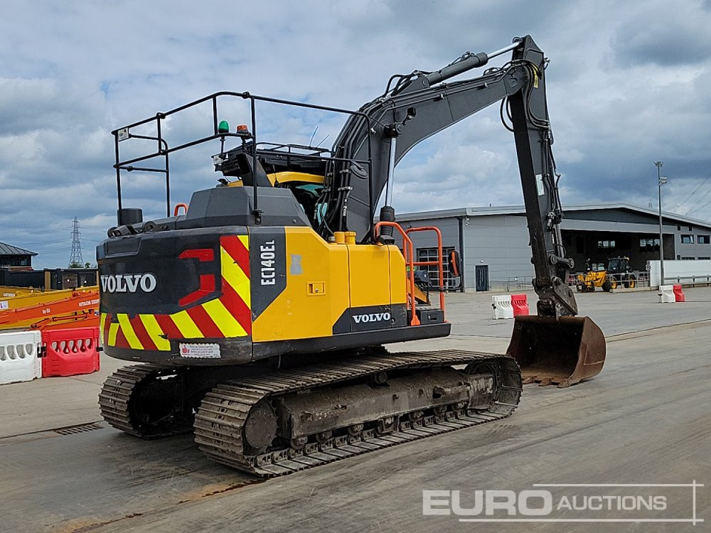 2019 Volvo EC140EL - Pelle sur chenille: photos 5 2019 Volvo EC140EL - Pelle sur chenille: photos 5