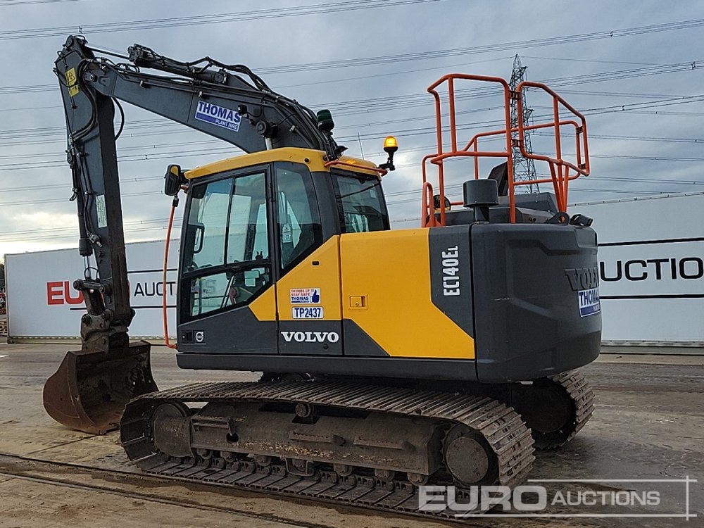 2019 Volvo EC140EL - Pelle sur chenille: photos 3 2019 Volvo EC140EL - Pelle sur chenille: photos 3
