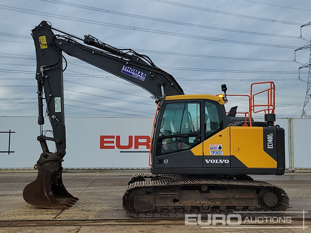2019 Volvo EC140EL - Pelle sur chenille: photos 2 2019 Volvo EC140EL - Pelle sur chenille: photos 2