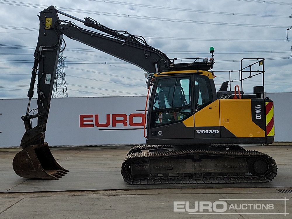 2019 Volvo EC140EL - Pelle sur chenille: photos 2 2019 Volvo EC140EL - Pelle sur chenille: photos 2