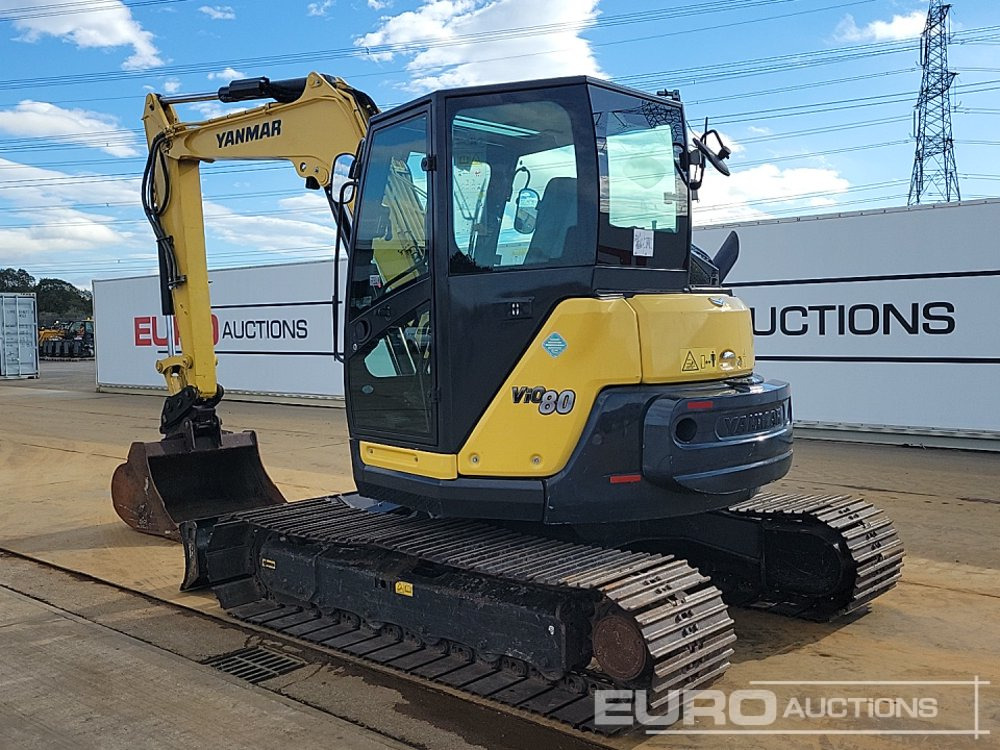 2019 Yanmar ViO80-1A - Mini pelle: photos 3 2019 Yanmar ViO80-1A - Mini pelle: photos 3