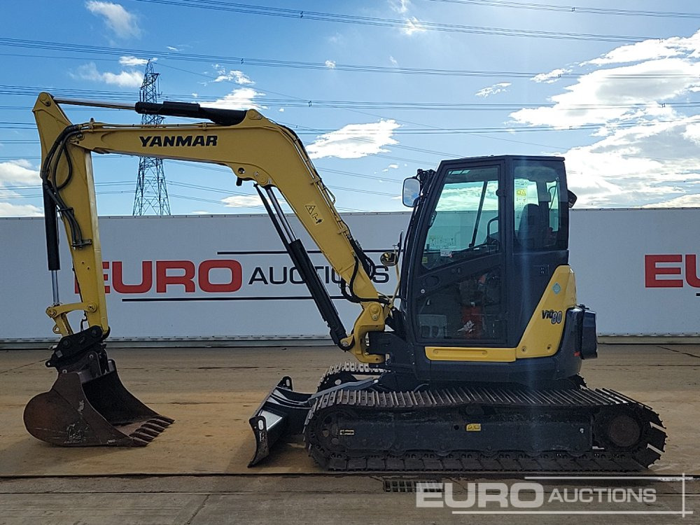 2019 Yanmar ViO80-1A - Mini pelle: photos 2 2019 Yanmar ViO80-1A - Mini pelle: photos 2