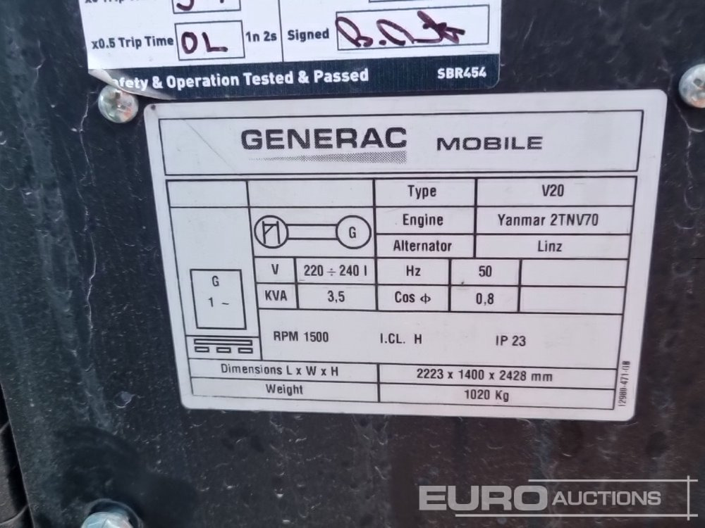 Mat d'éclairage 2020 Generac V20: photos 35