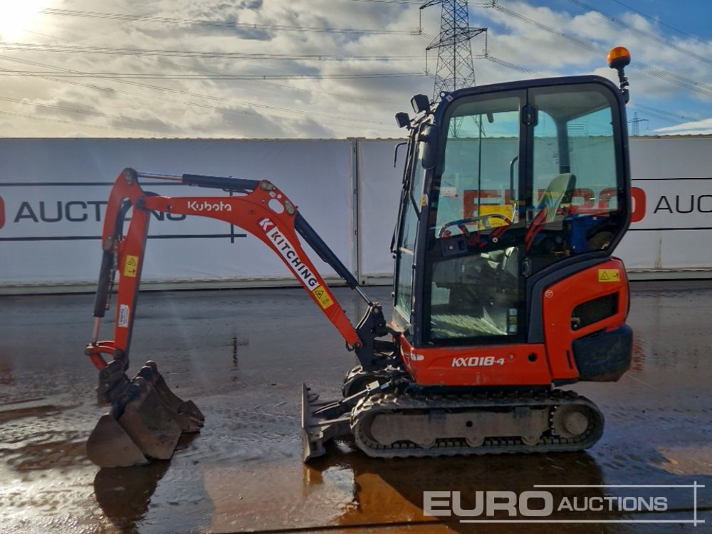 2020 Kubota KX018-4 - Mini pelle: photos 2 2020 Kubota KX018-4 - Mini pelle: photos 2