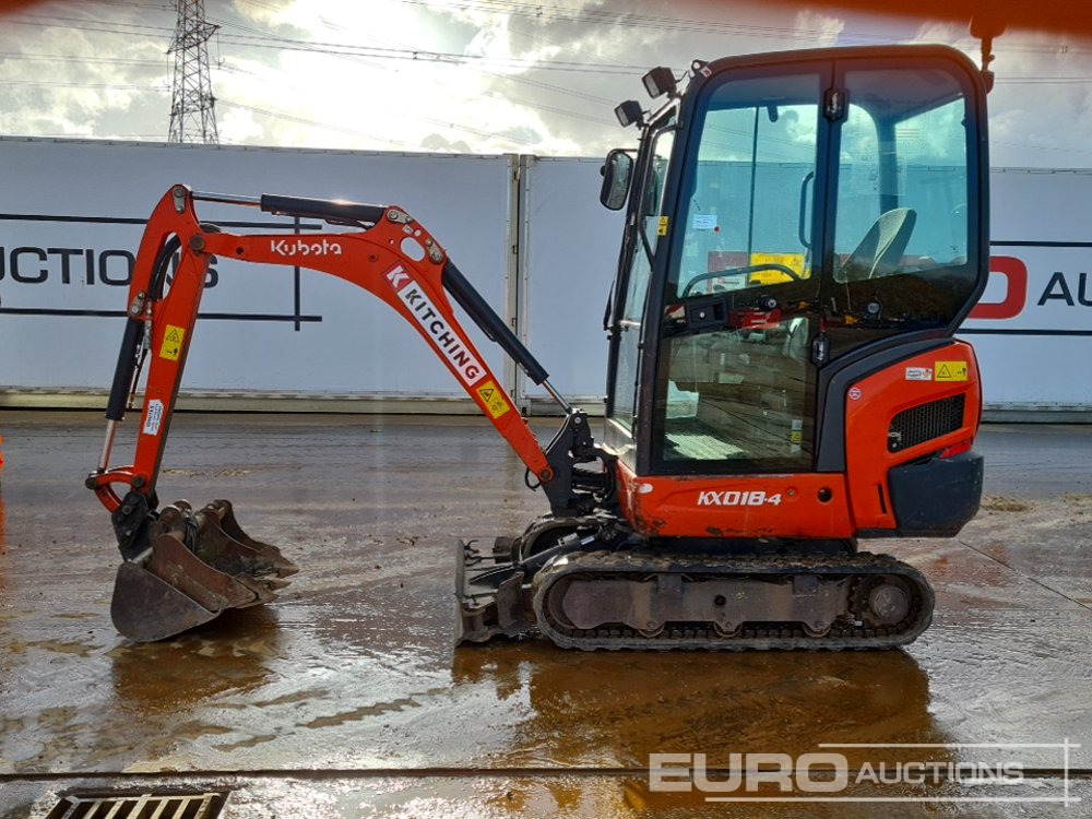 2020 Kubota KX018-4 - Mini pelle: photos 2 2020 Kubota KX018-4 - Mini pelle: photos 2