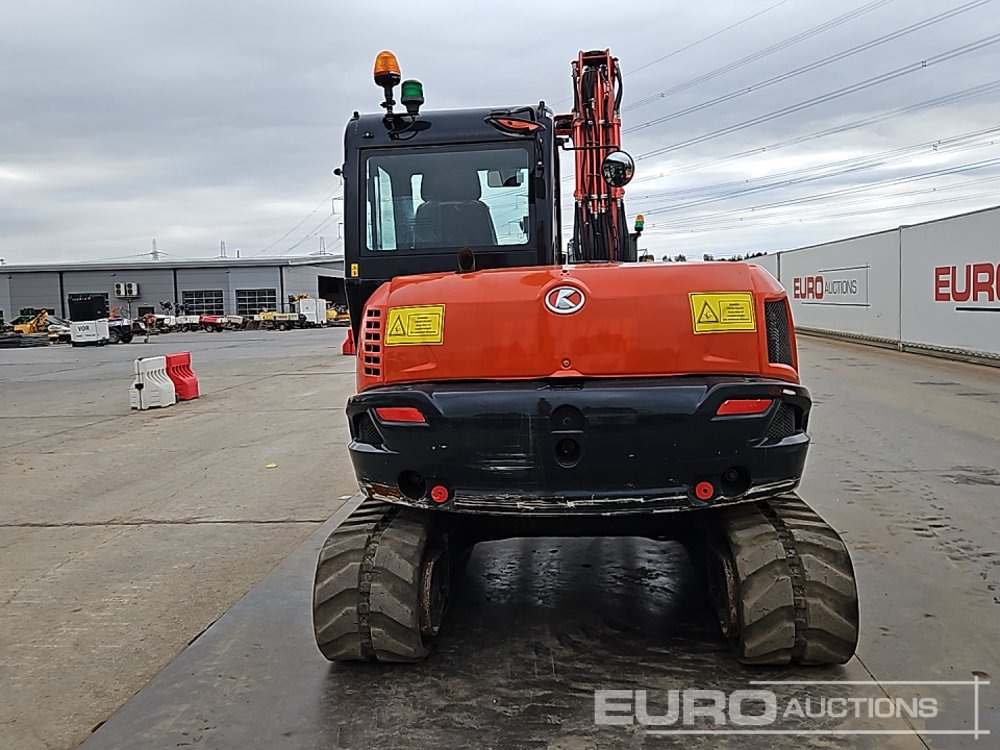 2020 Kubota KX080-4A2 - Mini pelle: photos 4 2020 Kubota KX080-4A2 - Mini pelle: photos 4