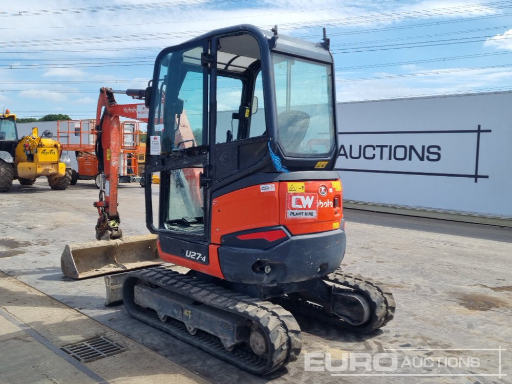 2020 Kubota U27-4 - Mini pelle: photos 3 2020 Kubota U27-4 - Mini pelle: photos 3