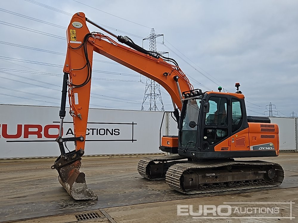 2021 Doosan DX140LC-5 - Pelle sur chenille: photos 1 2021 Doosan DX140LC-5 - Pelle sur chenille: photos 1