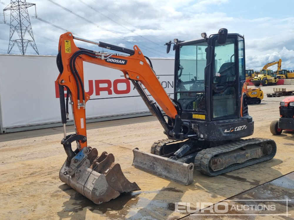 2021 Doosan DX27Z - Mini pelle: photos 1 2021 Doosan DX27Z - Mini pelle: photos 1