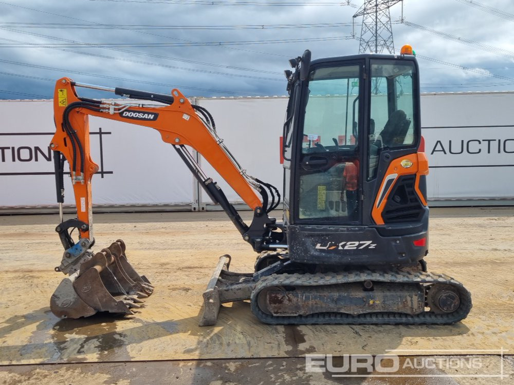 2021 Doosan DX27Z - Mini pelle: photos 2 2021 Doosan DX27Z - Mini pelle: photos 2