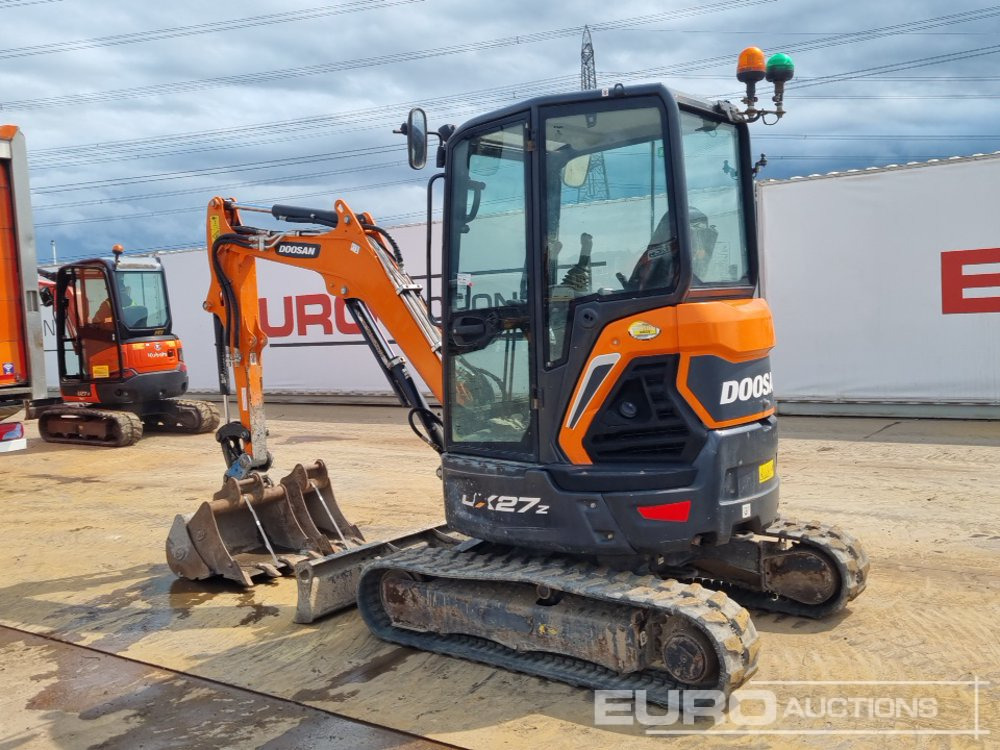 2021 Doosan DX27Z - Mini pelle: photos 3 2021 Doosan DX27Z - Mini pelle: photos 3