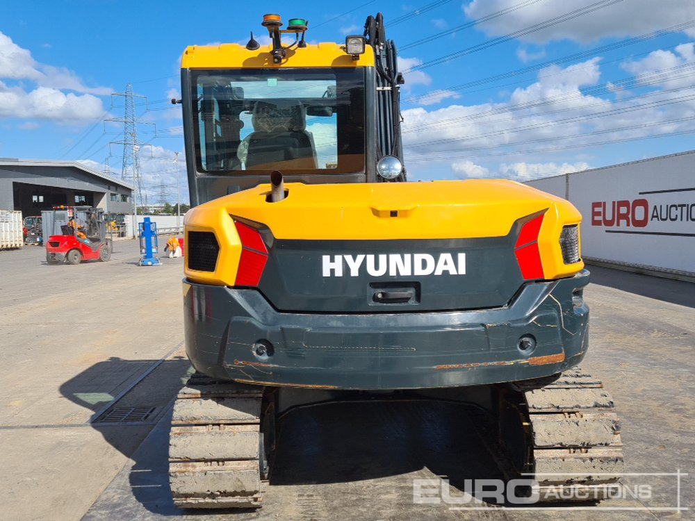 2021 Hyundai HX85A - Mini pelle: photos 4 2021 Hyundai HX85A - Mini pelle: photos 4