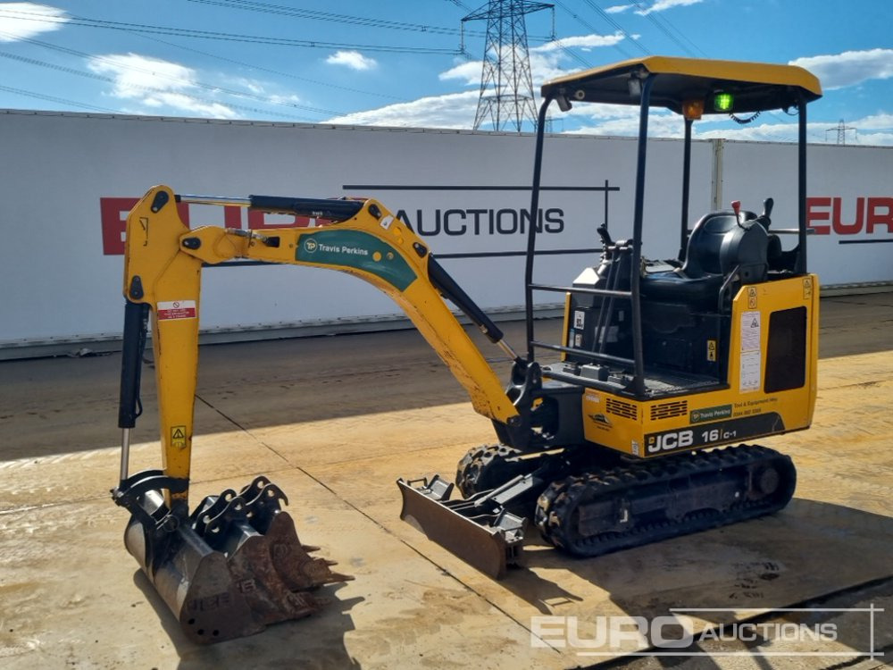 2021 JCB 16C-1 - Mini pelle: photos 1 2021 JCB 16C-1 - Mini pelle: photos 1