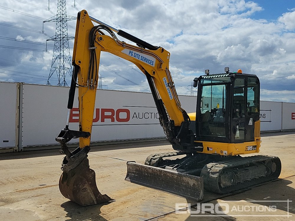 2021 JCB 85Z-2 - Mini pelle: photos 1 2021 JCB 85Z-2 - Mini pelle: photos 1