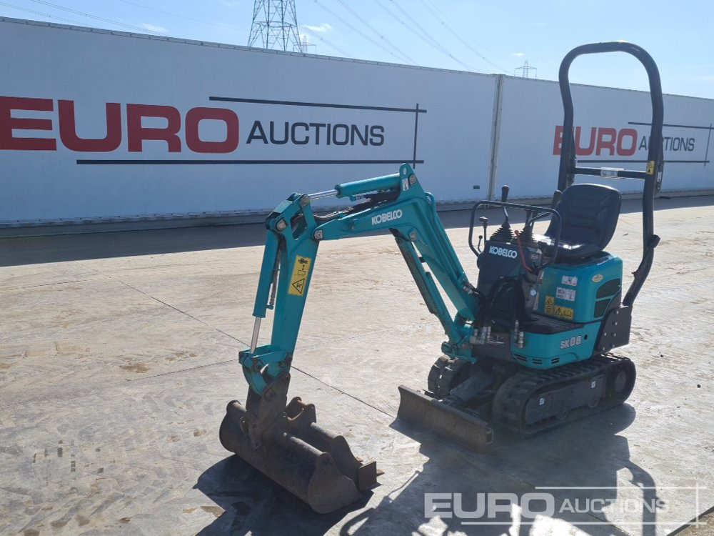 2021 Kobelco SK08-1EV - Mini pelle: photos 1 2021 Kobelco SK08-1EV - Mini pelle: photos 1