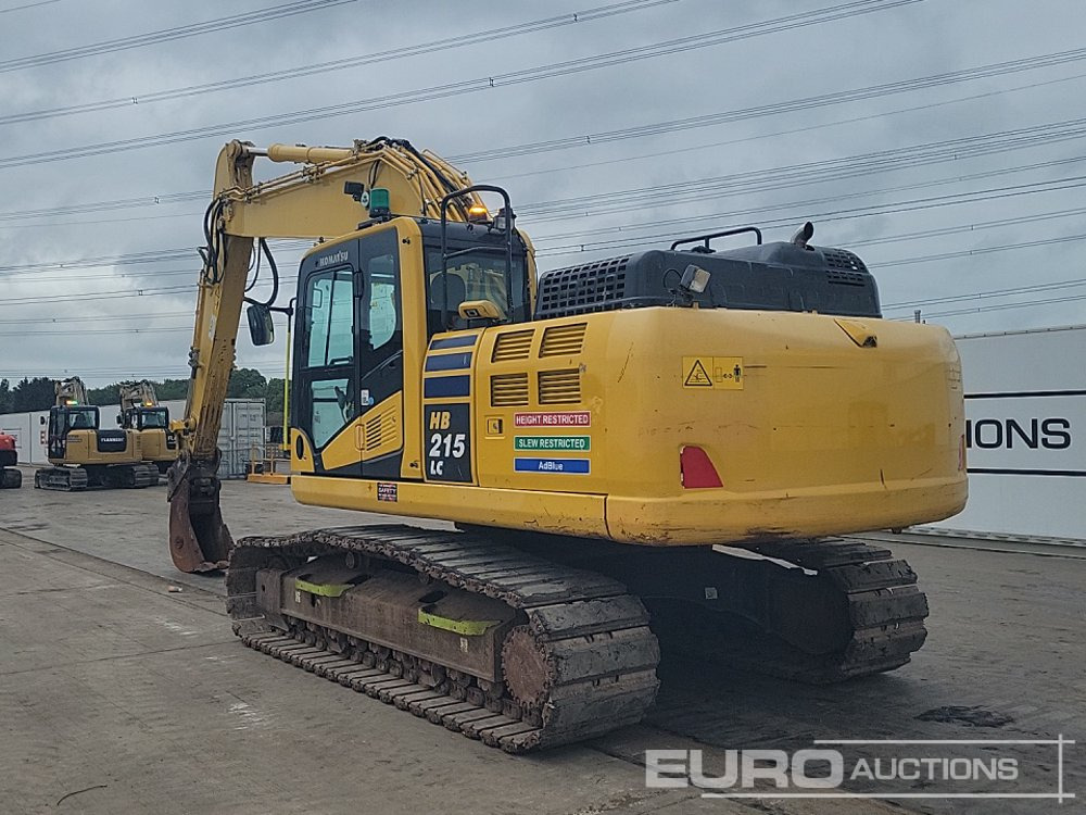 2021 Komatsu HB215LC-3 - Pelle sur chenille: photos 3 2021 Komatsu HB215LC-3 - Pelle sur chenille: photos 3