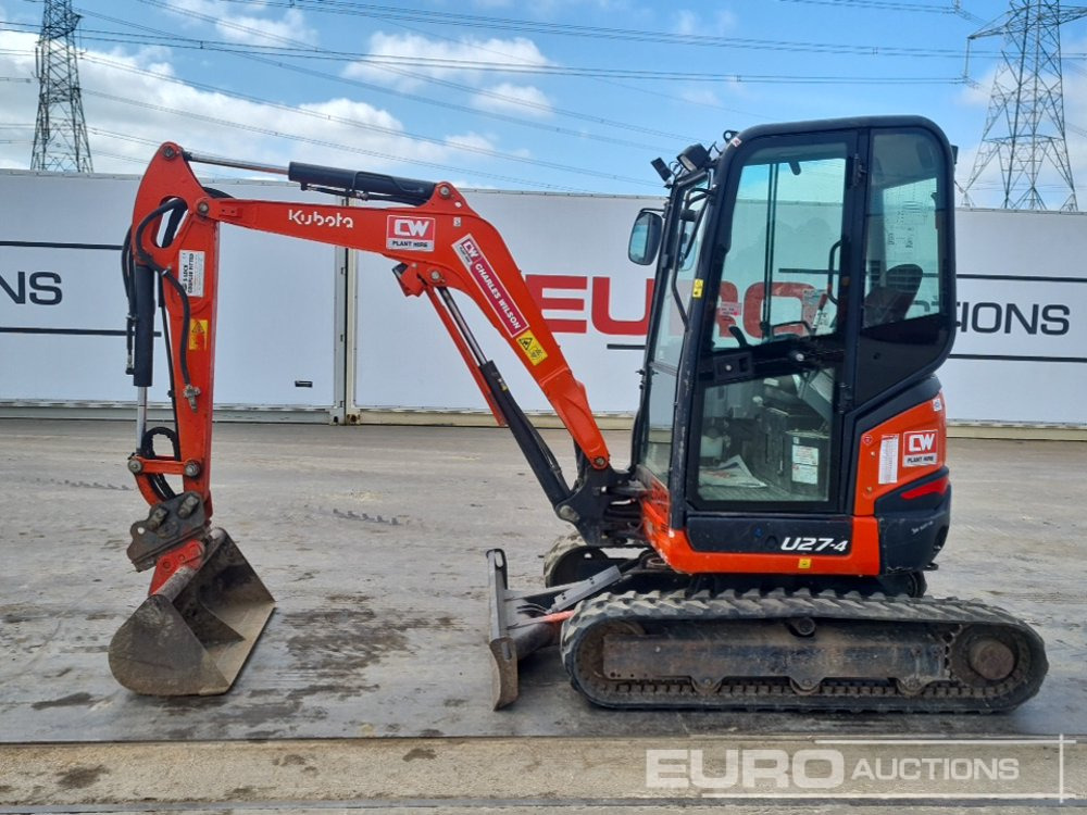 2021 Kubota U27-4 - Mini pelle: photos 2 2021 Kubota U27-4 - Mini pelle: photos 2