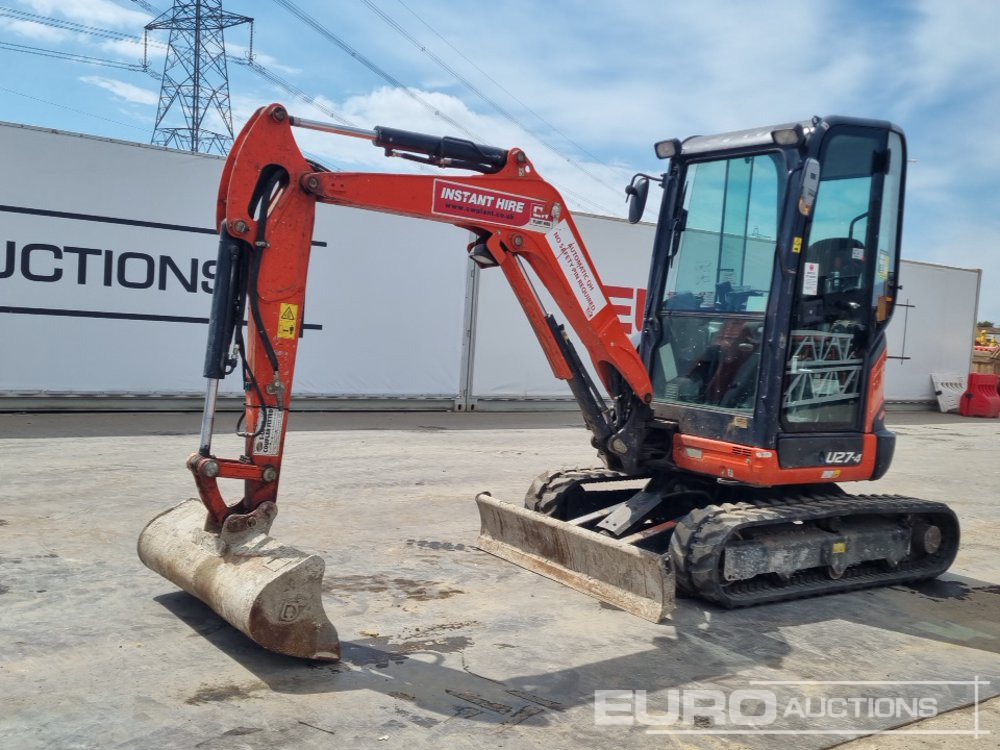 2021 Kubota U27-4 - Mini pelle: photos 1 2021 Kubota U27-4 - Mini pelle: photos 1
