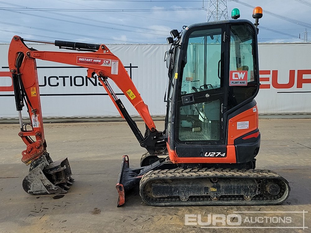 2021 Kubota U27-4 - Mini pelle: photos 2 2021 Kubota U27-4 - Mini pelle: photos 2