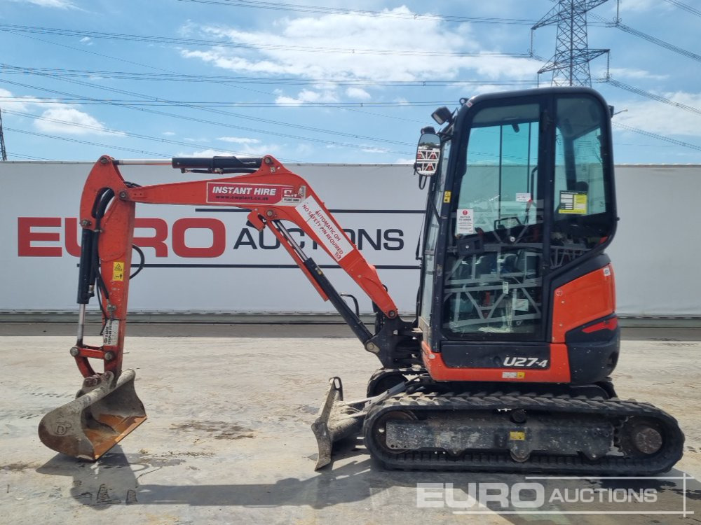 2021 Kubota U27-4 - Mini pelle: photos 2 2021 Kubota U27-4 - Mini pelle: photos 2