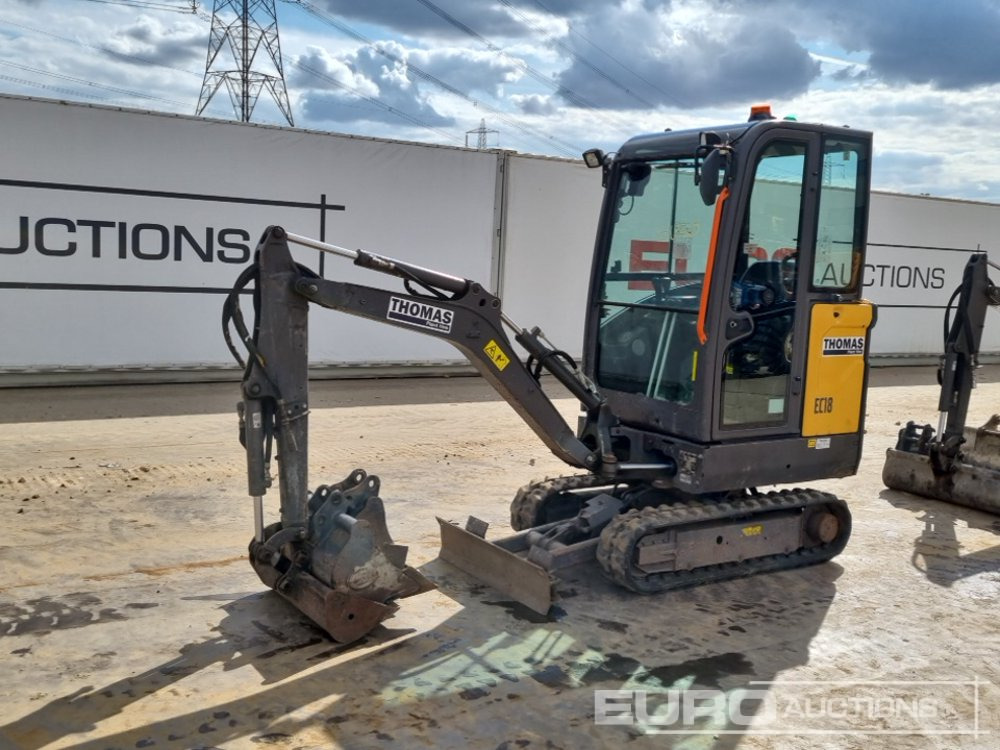 2021 Volvo EC18E - Mini pelle: photos 1 2021 Volvo EC18E - Mini pelle: photos 1