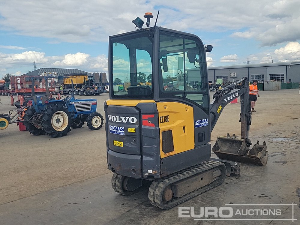 2021 Volvo ECR18E - Mini pelle: photos 5 2021 Volvo ECR18E - Mini pelle: photos 5