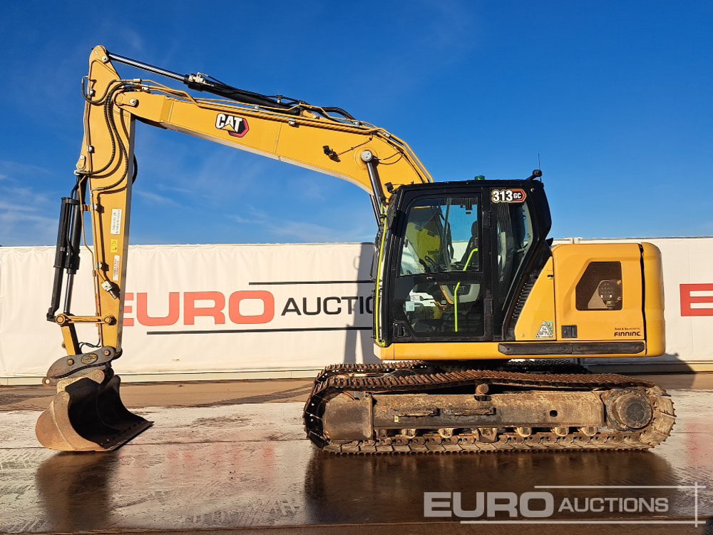 2022 CAT 313GC - Pelle sur chenille: photos 2 2022 CAT 313GC - Pelle sur chenille: photos 2