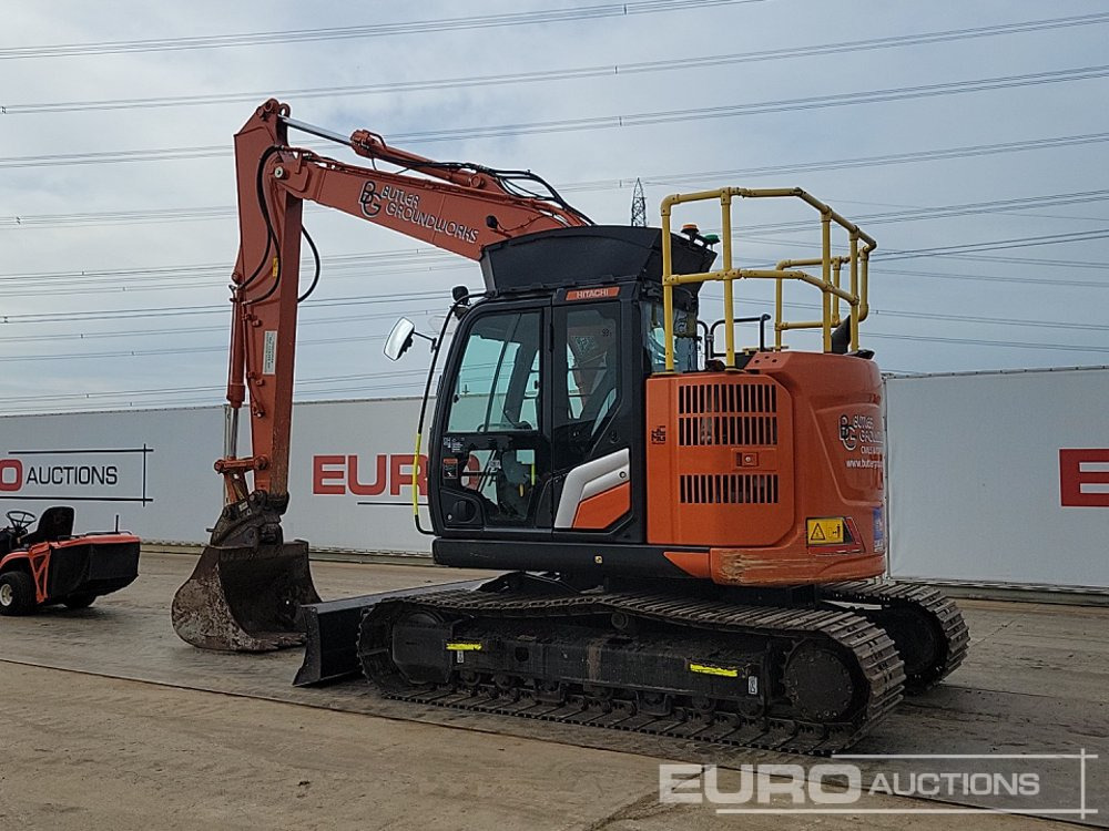 2022 Hitachi ZX135USBL-7 - Pelle sur chenille: photos 3 2022 Hitachi ZX135USBL-7 - Pelle sur chenille: photos 3