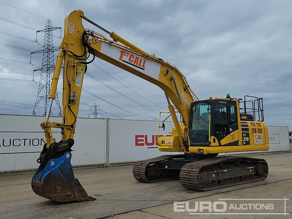 2022 Komatsu PC210LC-11E0 - Pelle sur chenille: photos 1 2022 Komatsu PC210LC-11E0 - Pelle sur chenille: photos 1