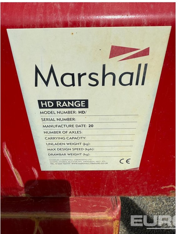 2022 Marshall HD14 - Remorque agricole: photos 5 2022 Marshall HD14 - Remorque agricole: photos 5
