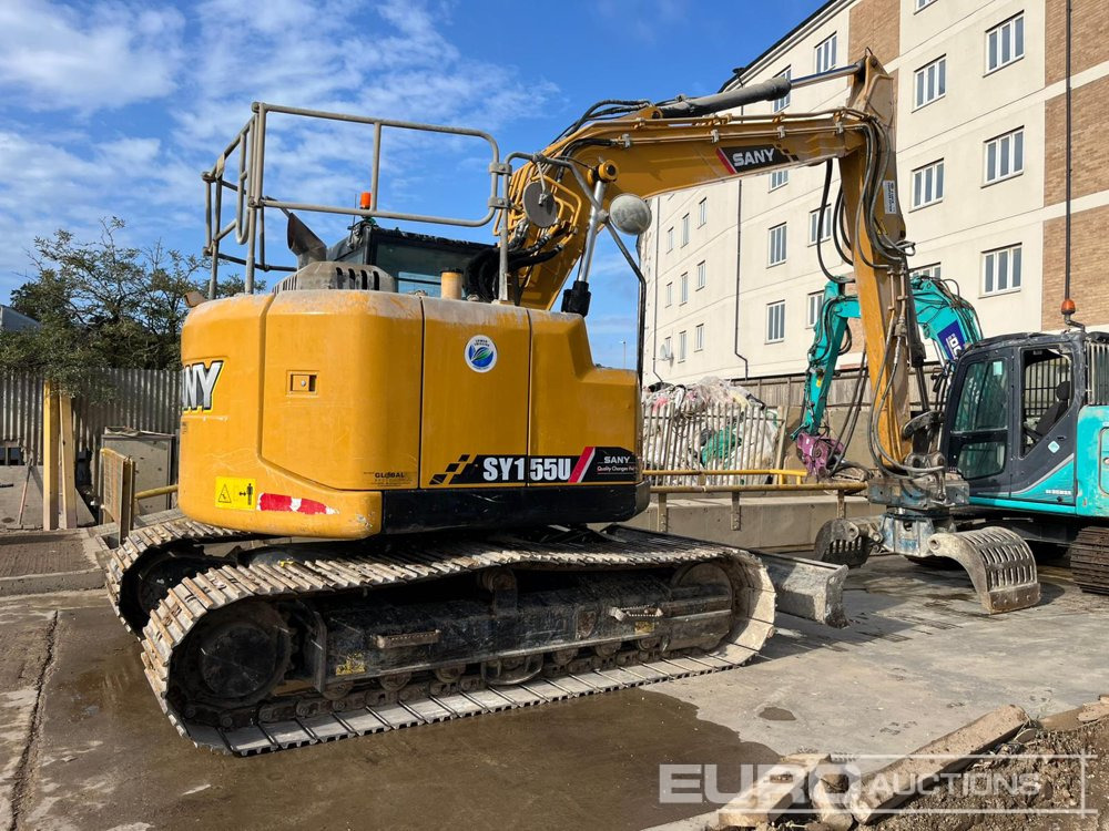 2022 Sany SY155U - Pelle sur chenille: photos 4 2022 Sany SY155U - Pelle sur chenille: photos 4