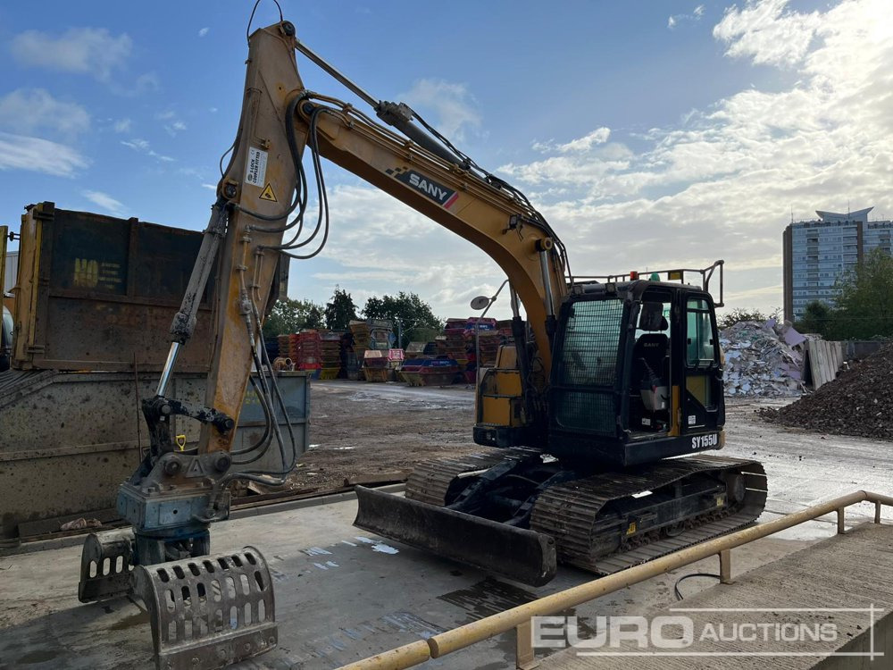 2022 Sany SY155U - Pelle sur chenille: photos 1 2022 Sany SY155U - Pelle sur chenille: photos 1