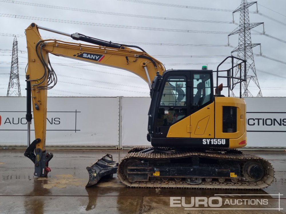 2022 Sany SY155U - Pelle sur chenille: photos 2 2022 Sany SY155U - Pelle sur chenille: photos 2