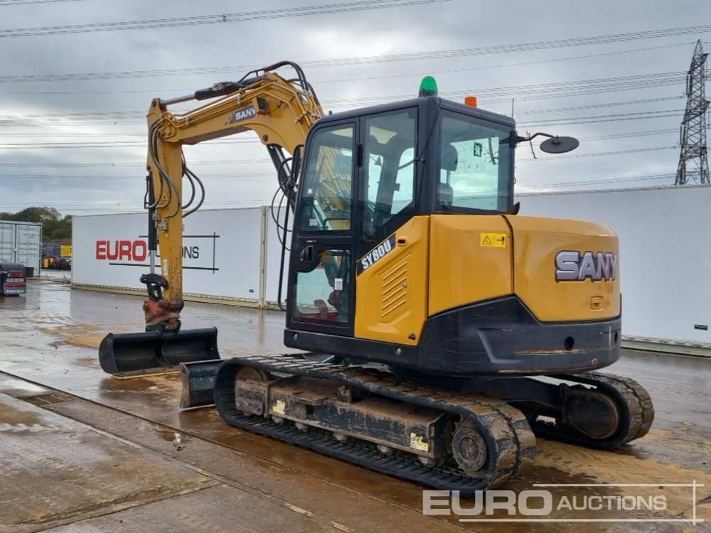 2022 Sany SY80U - Mini pelle: photos 3 2022 Sany SY80U - Mini pelle: photos 3