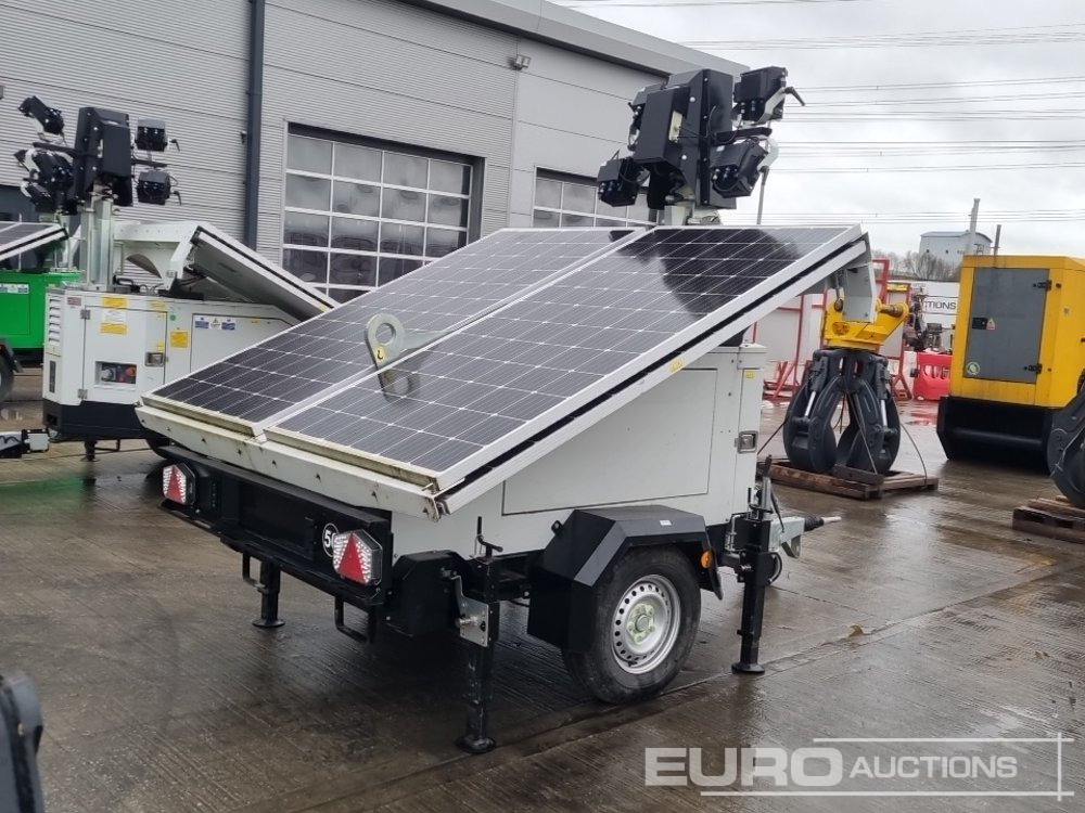 2022 Trime X-Solar Single Axle Solar Powered LED Lighting Tower - Mat d'éclairage: photos 5 2022 Trime X-Solar Single Axle Solar Powered LED Lighting Tower - Mat d'éclairage: photos 5