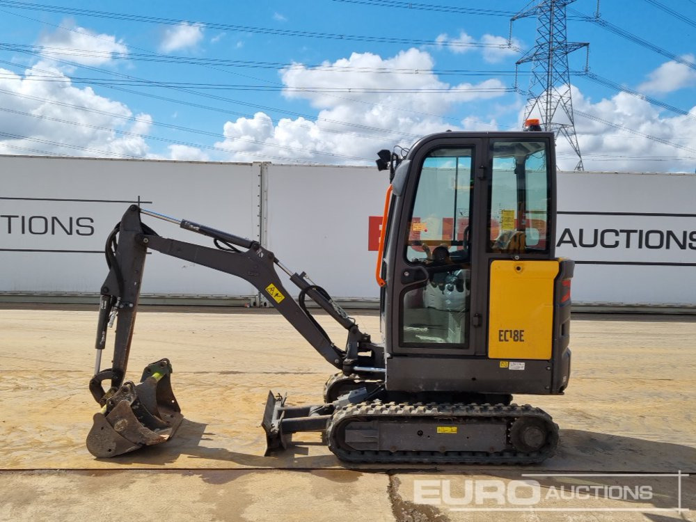 2022 Volvo EC18E - Mini pelle: photos 2 2022 Volvo EC18E - Mini pelle: photos 2