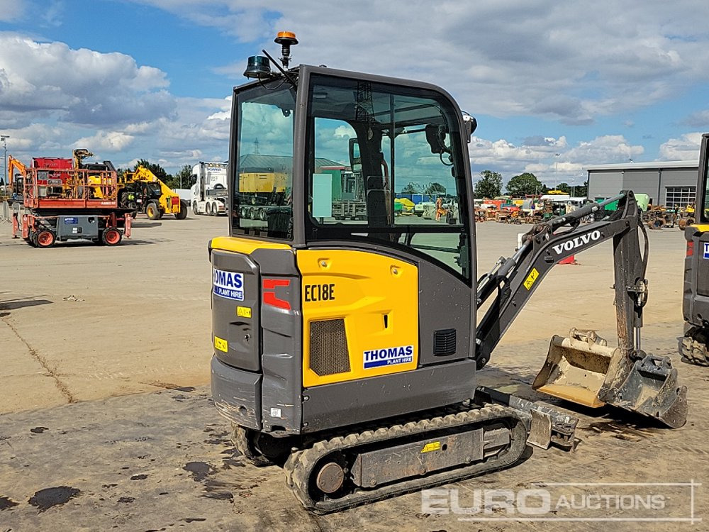 2022 Volvo EC18E - Mini pelle: photos 5 2022 Volvo EC18E - Mini pelle: photos 5