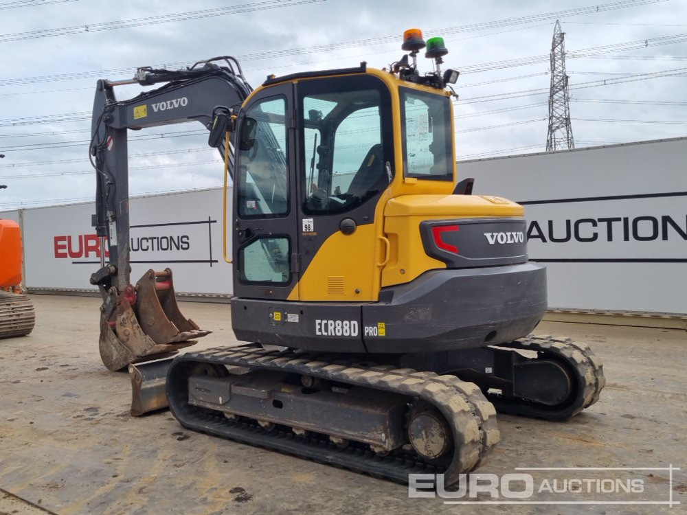 2022 Volvo ECR88D - Mini pelle: photos 3 2022 Volvo ECR88D - Mini pelle: photos 3