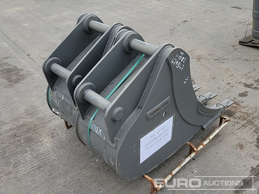 2023 Volvo 18", 18" Scoop Bucket 65mm Pin to suit 13 Ton Excavator - Godet: photos 5 2023 Volvo 18", 18" Scoop Bucket 65mm Pin to suit 13 Ton Excavator - Godet: photos 5