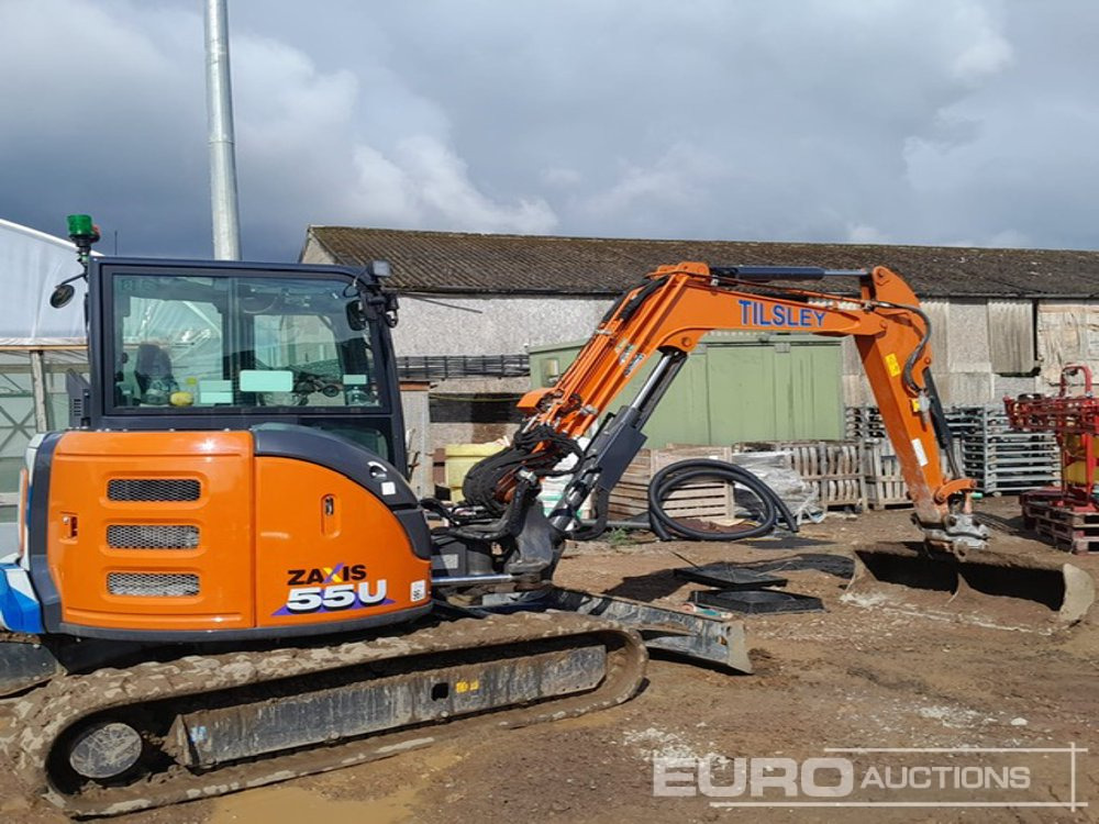 2024 Hitachi ZX55U-6 - Mini pelle: photos 4 2024 Hitachi ZX55U-6 - Mini pelle: photos 4