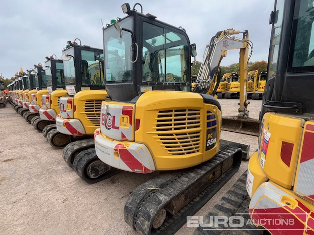 2024 Komatsu PC55MR-5E0 - Mini pelle: photos 5 2024 Komatsu PC55MR-5E0 - Mini pelle: photos 5
