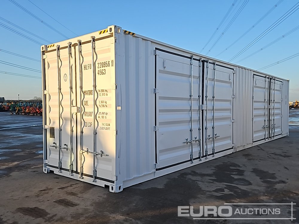 2025 40' x 8' Container, 2 Side Doors, 1 End Door (Cannot Be Reconsigned) - Conteneur maritime: photos 1 2025 40' x 8' Container, 2 Side Doors, 1 End Door (Cannot Be Reconsigned) - Conteneur maritime: photos 1