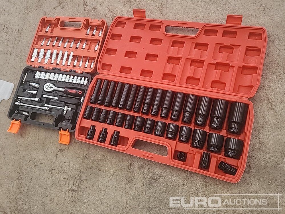 32pc 1/2 Socket Set, 53pc Socket & Bit Set - Équipement de garage: photos 2 32pc 1/2 Socket Set, 53pc Socket & Bit Set - Équipement de garage: photos 2