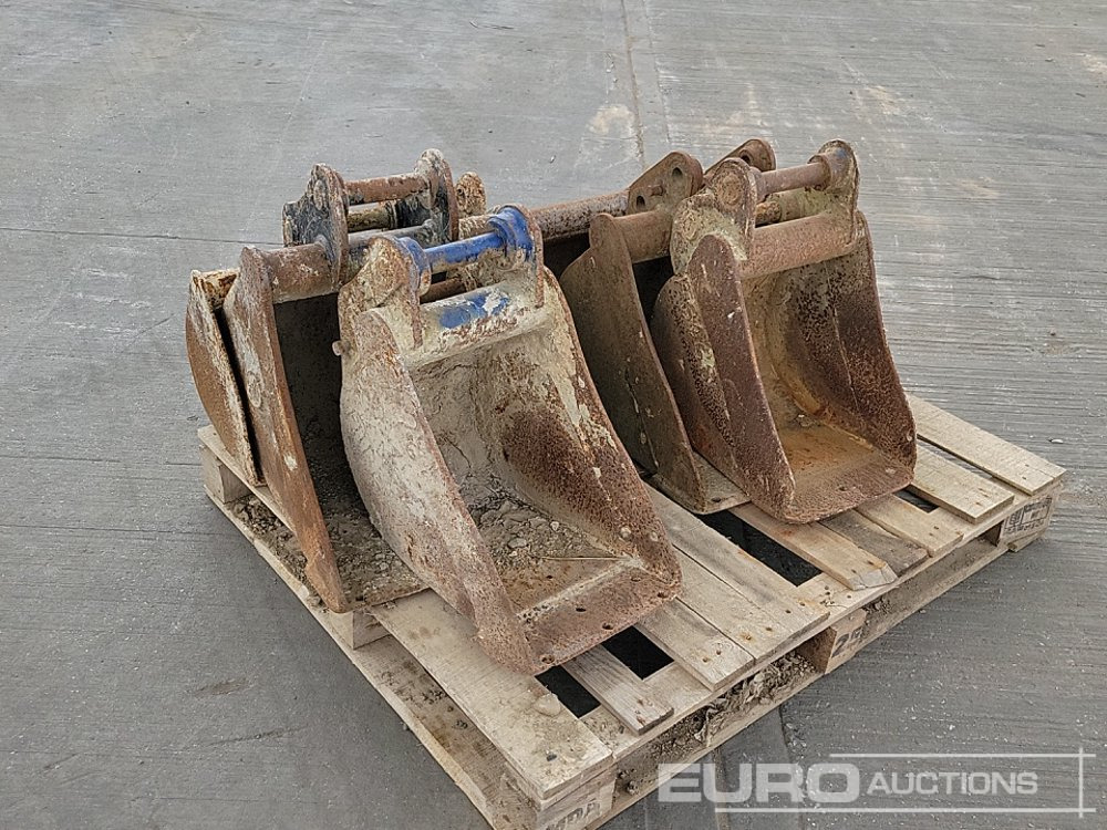 Godet 36" Ditching, 18", 18", 12", 12" Digging Bucket 30-35mm Pin to suit Mini Excavator: photos 7
